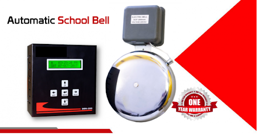 Automatic school timer bell system